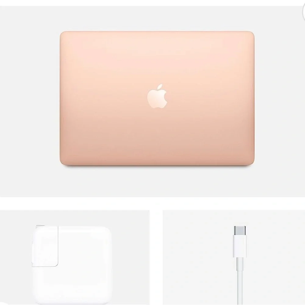 MacBook Air gold 13 inch screen